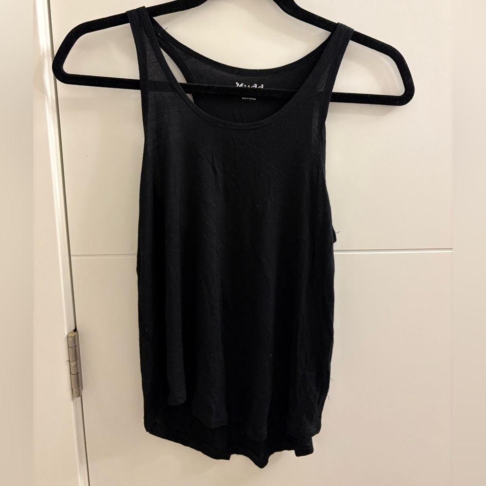 Mudd Black Sleeveless Tank Top